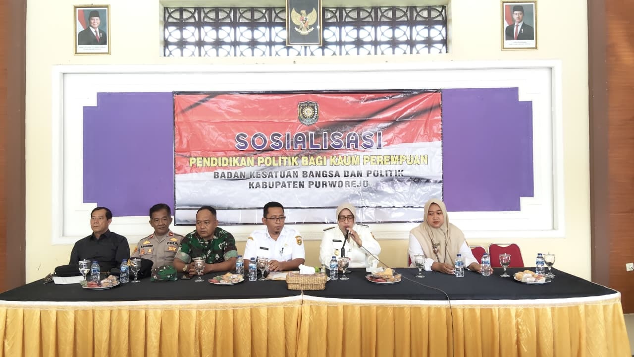 Kesbangpol Purworejo Dorong Perempuan Jadi Pemilih Cerdas dan Agen Demokrasi