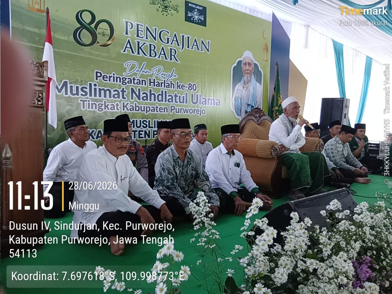 Pengajian Akbar Harlah Ke-80 Muslimat NU Perkuat Ukhuwah dan Kepedulian Sosial