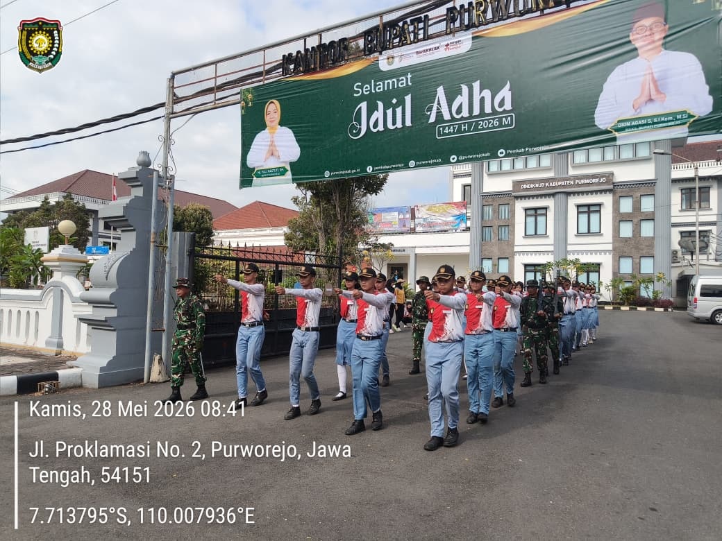Pelatihan Paskibraka Purworejo Kembali Digelar, Matangkan Formasi Jelang Hari Lahir Pancasila