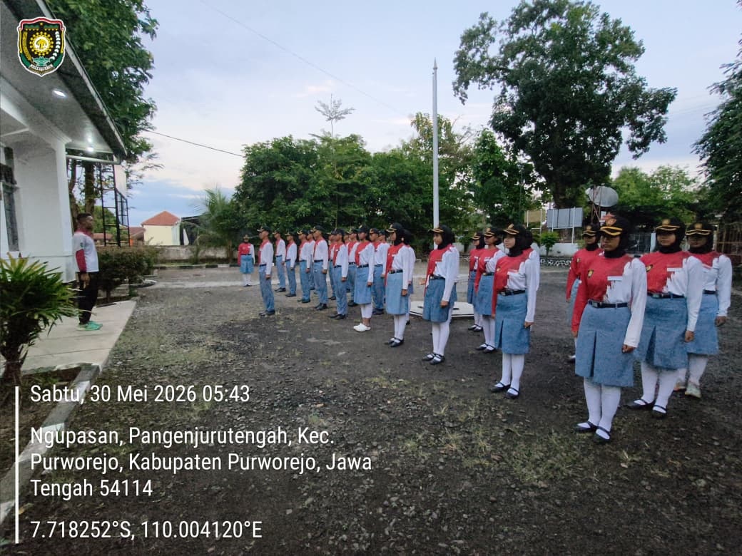 Jelang 1 Juni, Paskibraka Purworejo Intensifkan Pelatihan dan Pemantapan Formasi
