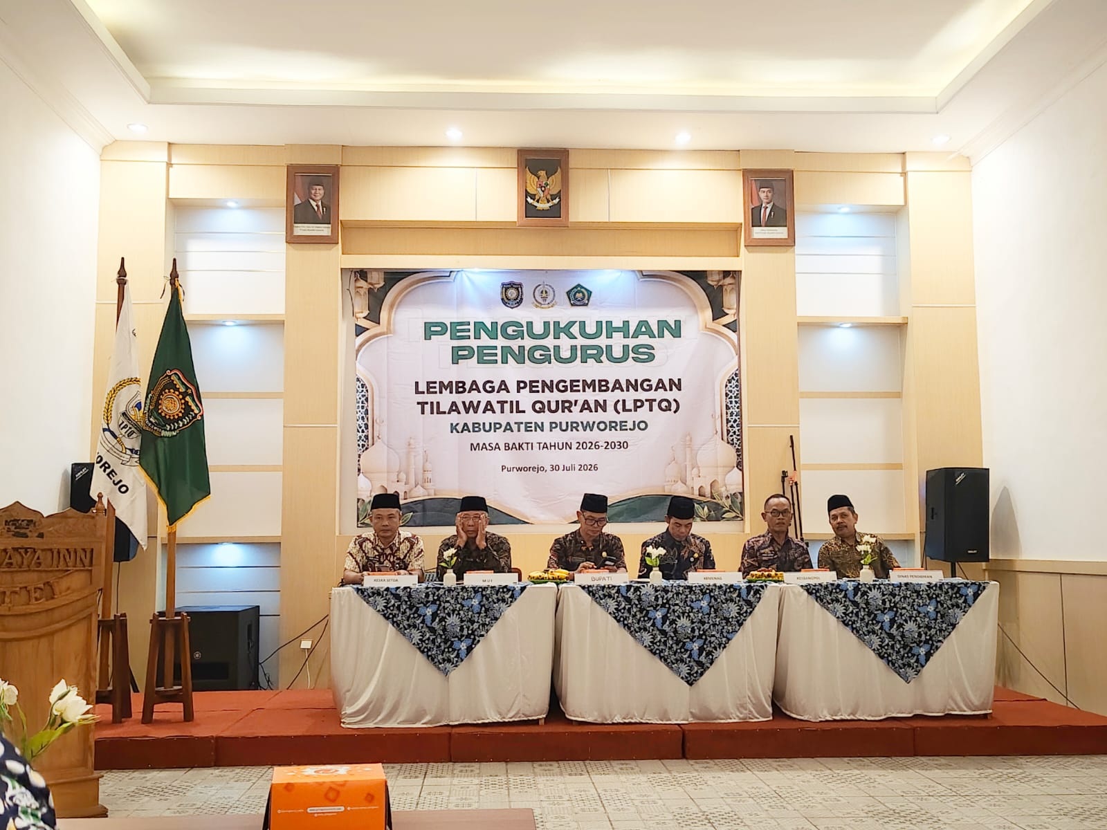 Pengurus LPTQ Purworejo Masa Bakti 2026–2030 Dikukuhkan