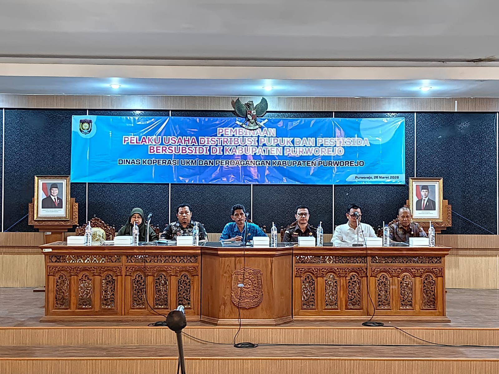 Pembinaan Distributor Pupuk di Purworejo, Tekankan Transparansi dan Kepatuhan HET