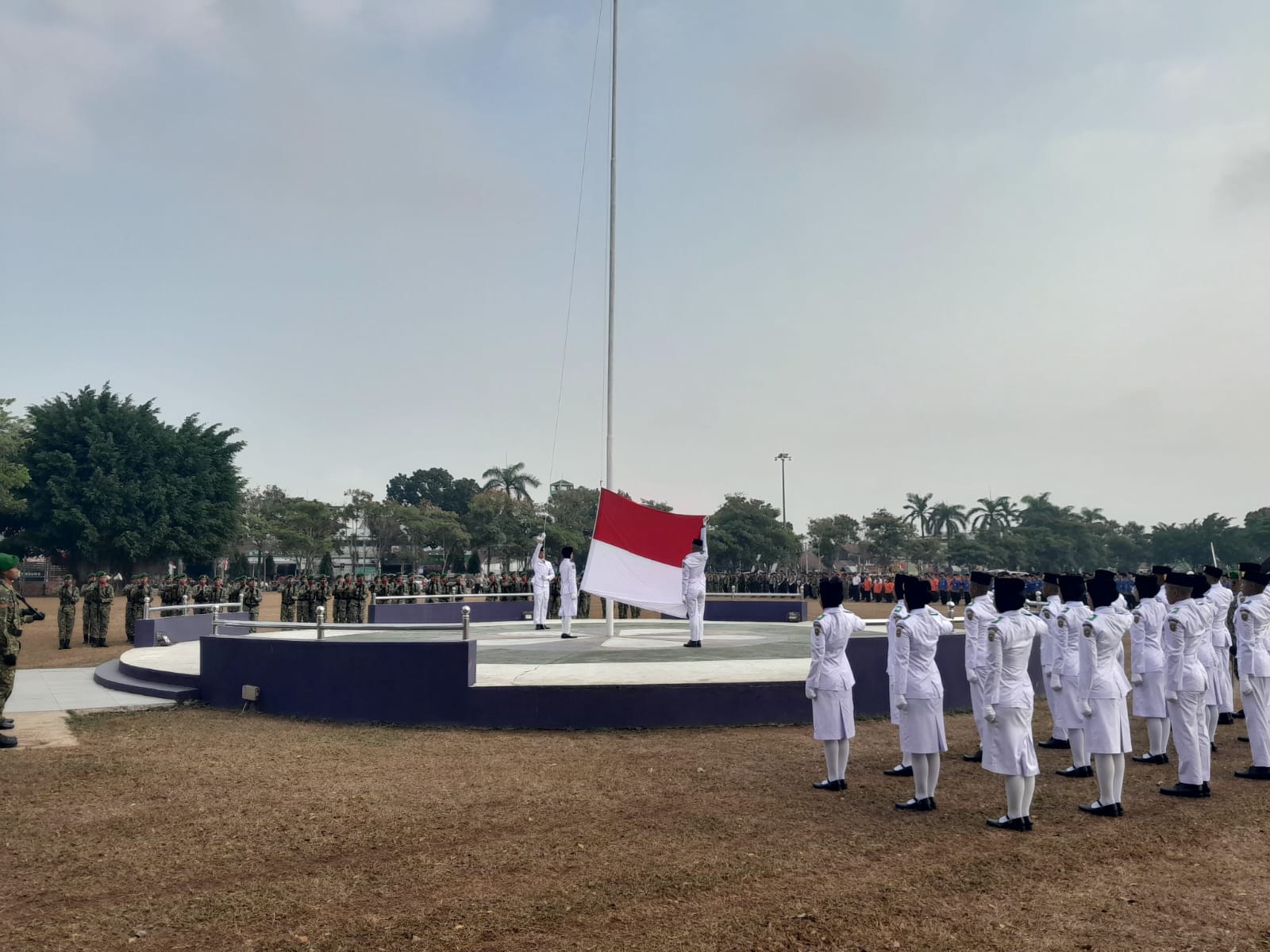 Upacara HUT ke-81 Kemerdekaan RI di Purworejo Berlangsung Khidmat